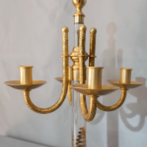 Candelabros de Bronce