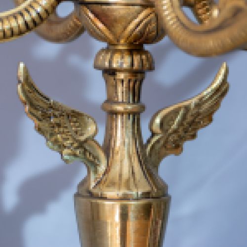 Candelabro de Bronce