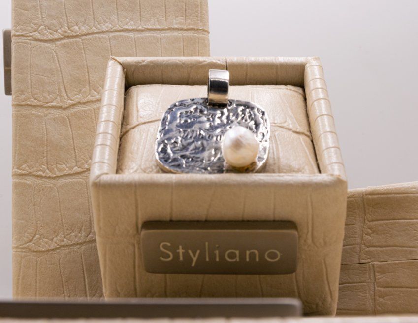 Colgante G.Styliano Plata Perla