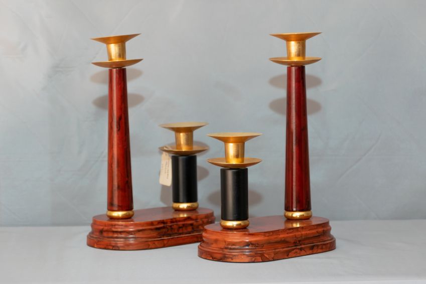 Candelabros de Bronce