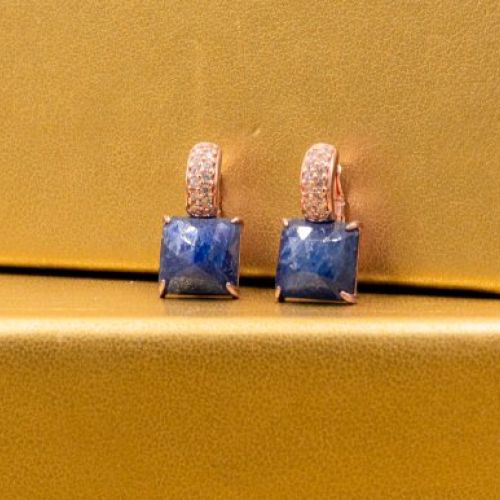 Pendientes Marina García Oro Rosa