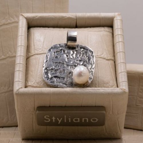 Colgante G.Styliano Plata Perla