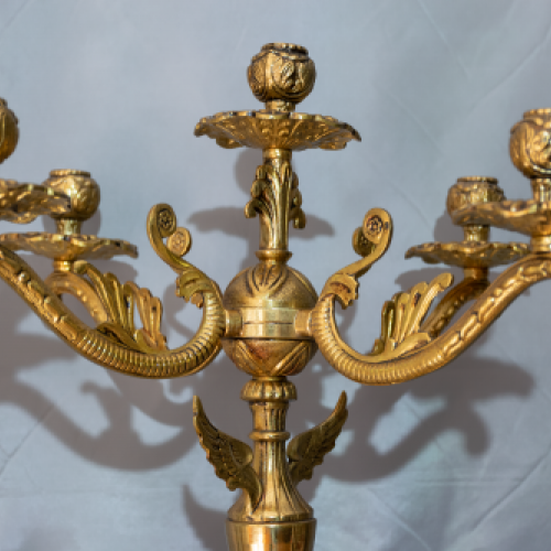 Candelabro de Bronce